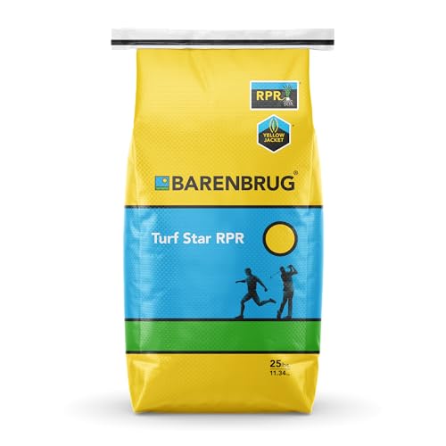 Barenbrug Turf Star Regenerating Perennial Ryegrass Lawn Seed with Yellow Jacket Seed Coating,...