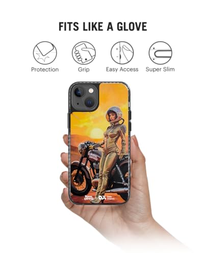 Image of DailyObjects The Future is Classic Stride 2.0 Magnetic Case Cover Compatible with iPhone 15 | Wireless Charging Slim Back Cover | 2 Layer Edge Protection & Shockproof