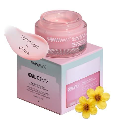 Sammmm GLOW Boosting Hydrating Face Moisturizer with UV Shield(50...