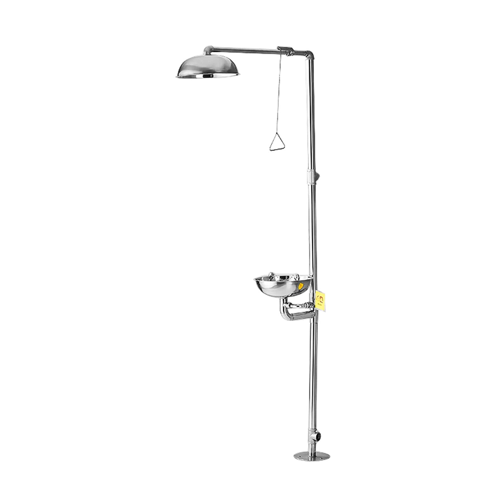 Stazione Lavaggio Oculare in Acciaio Inossidabile 304, Dispositivo Doccia Emergenza Verticale, Spray Emergenza Laboratorio e Uso Industriale Portatile (Color : Style1)
