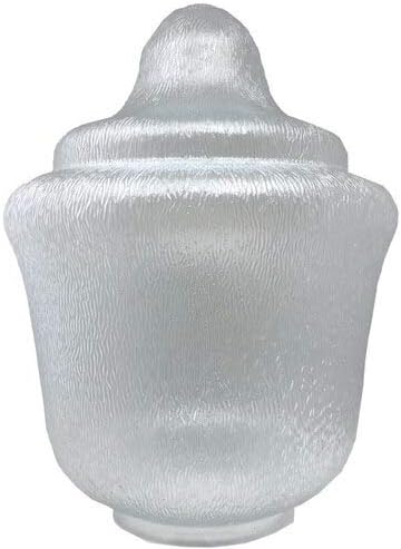 21 Inch Clear Polycarbonate Trinidad Lamp Post Globe with 8 Inch Neck