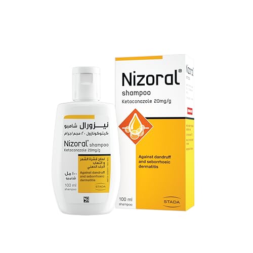 Nizoral 2% Anti-Dandruff Shampoo 100ml Medical Treatment with Ketoconazole Clinically Proven to Treat Dandruff Flakes & Itching