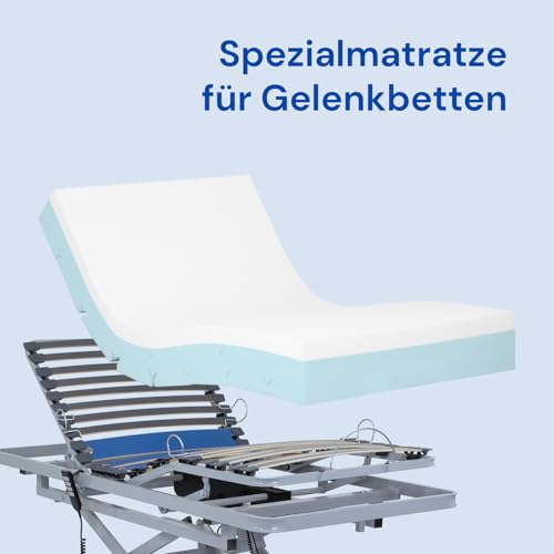 Geriafy - Memoryschaum-Matratze Professional V3, 15 cm hoch | Wasserdichter Bezug | Geeignet für elektrisch verstellbare Lattenroste… – Ansicht 4