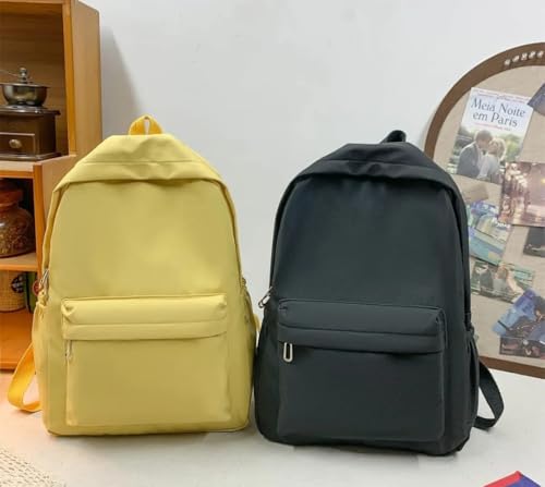 Image of College Bag for Girls & Women | Lightweight Water-Resistant College School Bag | Travel Daypack with Front Pocket & Side Compartments