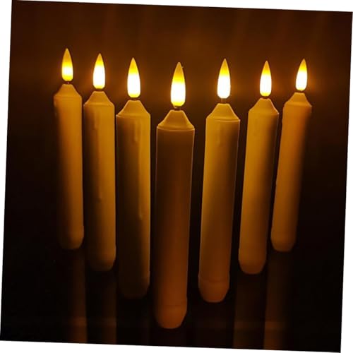 Velas LED sin llama para ambientación romántica en bodas 4