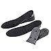 Fuloon 3 Layer 7 cm (2,75 Zoll) Einlegesohlen leder Up Air Cushion Erhöhung Höhe Einlegesohle Taller Pad
