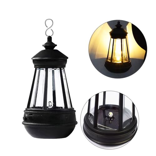 Linterna solar impermeable para iluminar patios y camping sin gastar electricidad 6