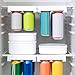 Refrigerator Kitchen Mini Storage Rack, 11.0x6.8x1.5in Fridge Drinks Beverage Storage, Soda Can Dispenser Rack for Refrigerator,Hanging Soda Can Holds 8 Soda Cans