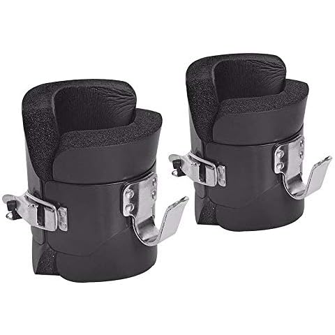 FITNESS MANIAC USA Anti Gravity Inversion Boots - Stress Relief, Fitness, and Core Workout - Hanging for Ab Crunch, Abdominal Sit Up, Hooks Bar Therapy in the Gym Cover