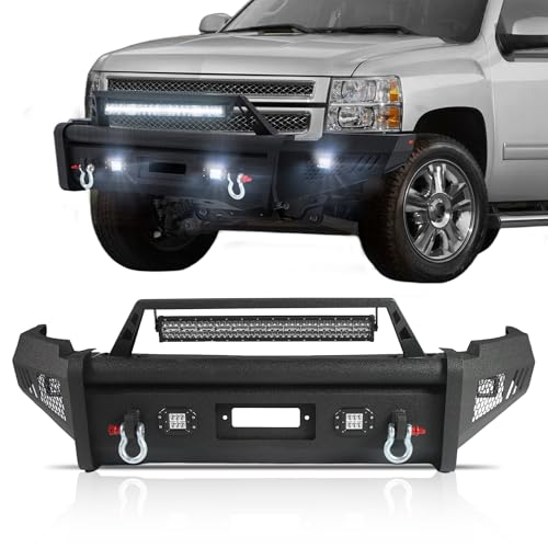 Silverado 1500 Winch Bumper with Lights