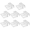 8 Pcs Fish Tanks Glass Cover Clip,6mm/8mm/10mm/12mm Aquariums Fish Tank Acrylic Clips Glass Cover Support Holders…