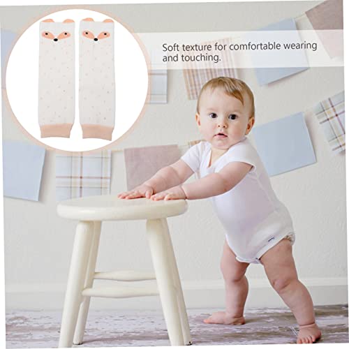 VALICLUD Thickened Cartoon Leg Warmers Soft Elastic Crawling Knee and Elbow Protector for Boys Indoor Outdoor Autumn Winter2