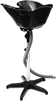 移動可能なブラックシャンプー台 移動可能なブラックシャンプー台 移動可能なブラックシャンプー台