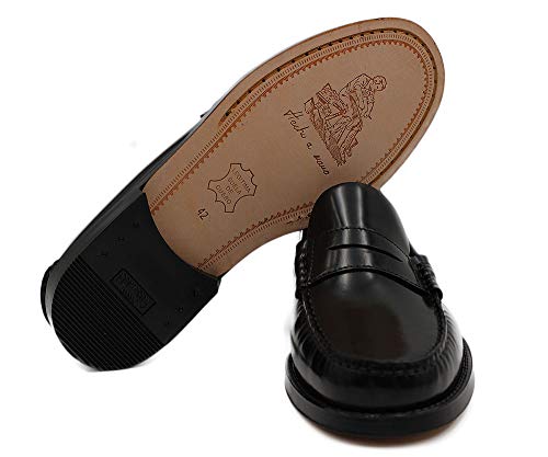 Zapatos Castellanos Edward´s burdeos de hombre fabricados en España 5