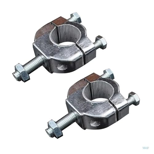 Rehausseur guidon 22mm 7/8 pouce pour moto et support de pince de poignée en paire