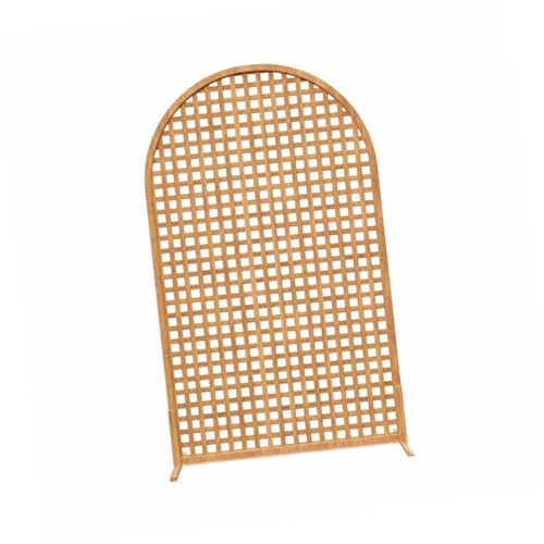 Pantalla privacidad independiente,Panel valla partición jardín madera,para balcón, Patio, terraza, patio trasero, uso decorativo al aire libre(Yellow,90x150cm)