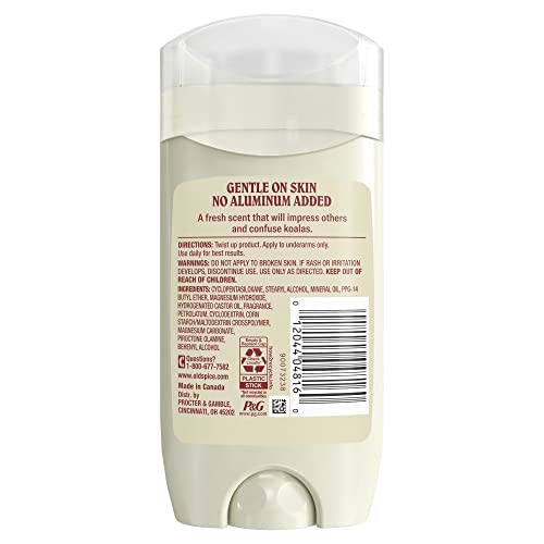 Old Spice GentleMan's Blend Deodorant Eucalyptus with Coconut Oil, Aluminum Free, 3.0 oz - image 2