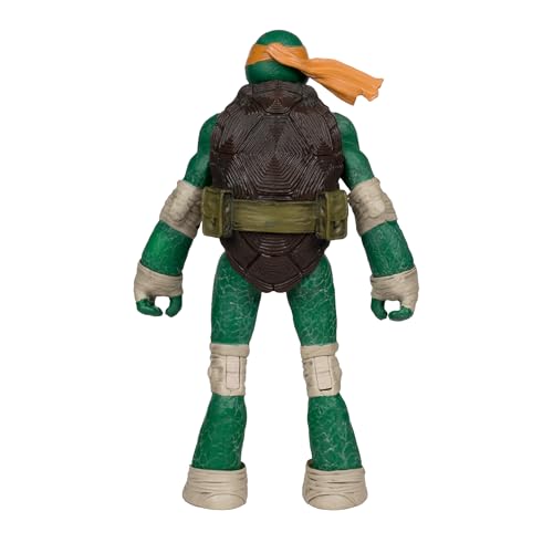 McFarlane Teenage Mutant Ninja Turtles (Page Punchers) Michelangelo 5in Action Figure with Comic Toys, Multicolor, 5 Inch - Image 4
