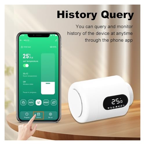 Thermostat Intelligent avec actionneur de radiateur programmable