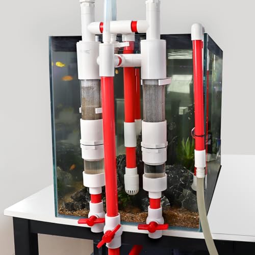hygger Aquarium Fish Waste Collector, Aquarium Filter Accessory, External Hanging DIY Aquarium...