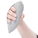 SWISSELITE Hand Contracture Cushion, Palm Grip with Elastic Band or Separator, Hand Grab Pad for Stroke Recovery, Help with Hand Rehabilitation
