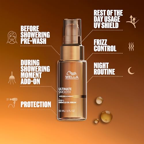 Wella Professionals Ultimate Smooth Miracle Oil Serum, view 3