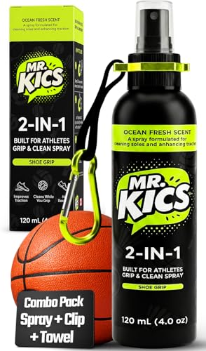 MR.KICS Shoe Grip Spray - Anti-Slip Traction & Sole Rejuvenator