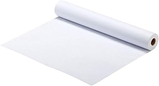 Operitacx Rolo de papel de desenho branco para pintura em rolo de papel de pintura para artesanato infantil e arte de pintura papel aquarela (45 cm x 10 m)