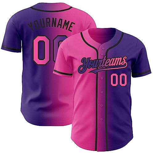 Camiseta de béisbol personalizada verde para hombres, mujeres y jóvenes, con nombre, número y logo impresos y cosidos, uniforme de béisbol