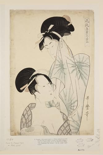Affiches et gravures d'art japonais Kitagawa Utamaro format 60x90cm