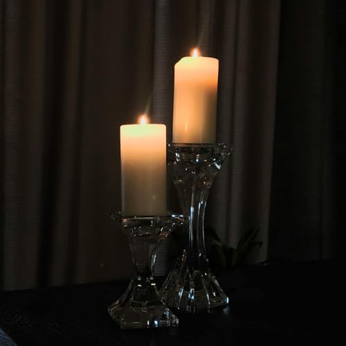 White Pillar Candles, Unscented Pillar Candles Bulk - 50 Hour Long Burn Time - Dripless and Smokeless White Wax Candles Dinner Table, for Wedding,Christmas and Home Decor [6 Pack, 2.8x4 inch] - Thumbnail 5