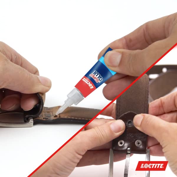 Loctite Super Glue Gel Tube, Clear Superglue for Plastic, Wood, Metal, Crafts, & Repair, Cyanoacrylate Adhesive Instant Glue, Quick Dry - 0.07 fl oz Bottle, Pack of 12