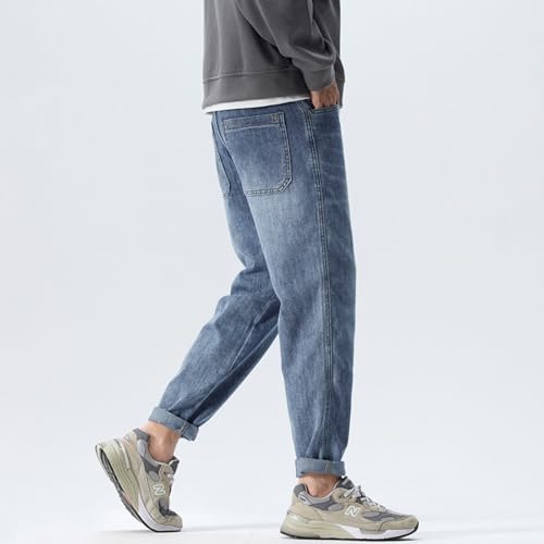 Jeans Pants Trouser Denim for Men in Spring and Autumn Loose Classic Trendy Casual Workwear3