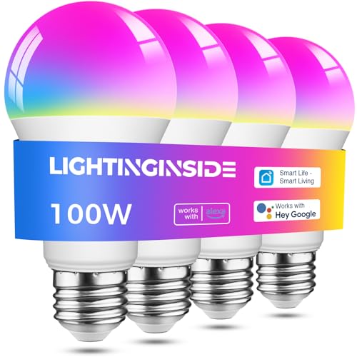 Lightinginside Smart RGB-CW Bulb 100W eq, No Hub
