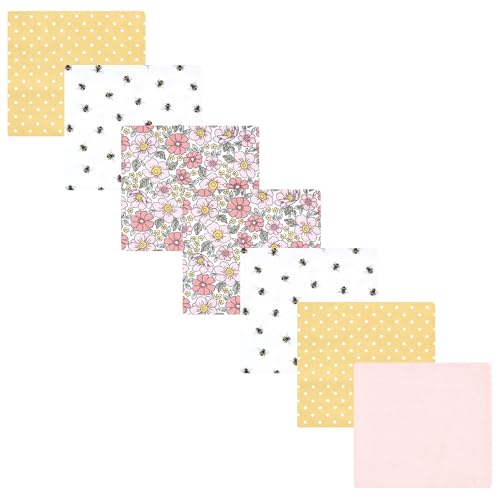 Image of Luvable Friends Little Treasure Flannel Receiving Blankets 7pk