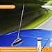 Antena de radio universal XtremeAuto®, negra, para coche