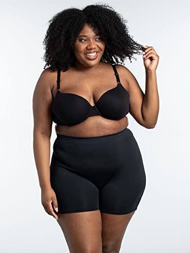 Fruit of the Loom Women's Boxer Briefs with Stretch, Mid Thigh Length Boy Shorts, Available in Plus Size2