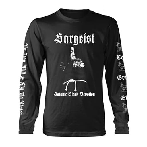 Sargeist Satanic SHATRAUG - Camiseta para adulto, Negro , XL | Ya disponible en tu tienda friki favorita! En mundofriki.es!