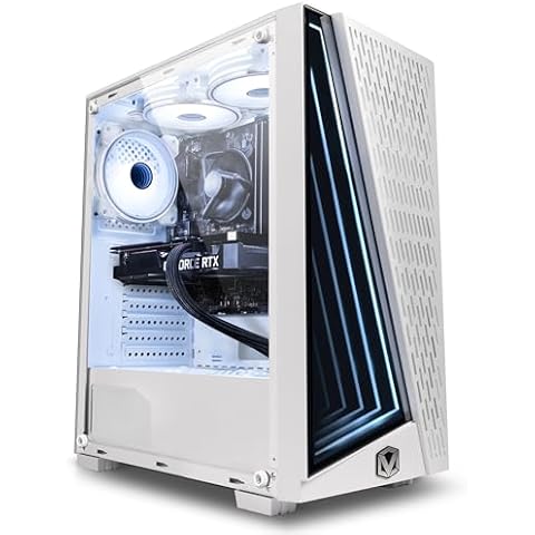 Vibox II-29 White Gaming PC Cover