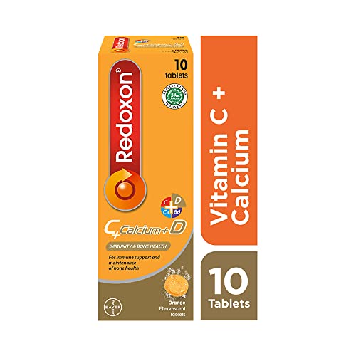 Redoxon C+Calcium+D Effervescent Tab Orange 10ct