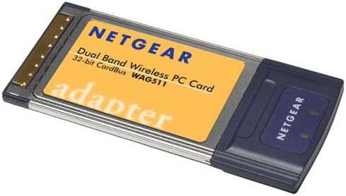 Netgear WAG511 Dual Band Wireless PC Card