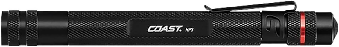 Coast® HP3 105 Lumen LED Penlight with Twist Focus™, Black