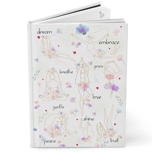 Journal de réflexion Yoga Goddess, surmontez le stress par l'écriture