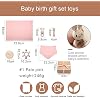 EERKEOD Baby Gift Set for Newborn New Baby Gift Set - Newborn Baby Essentials Baby Bath Set with Baby Blanket Baby Rattle - New Born Baby Girls Gift & Baby Boy Gifts for Baby Shower