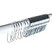 Super Z Outlet Silver Metal Shower Curtain Style Hanging Clip Chain Hooks Sorting & Organizing (50 Pieces)
