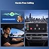 LAMTTO 9.26" Wireless CarPlay Screen for Car - Apple CarPlay & Android Auto Touchscreen, 1600x600 HD IPS Display, Plug & Play, OTA Updates, Waterproof Backup Camera & Screen Mirroring