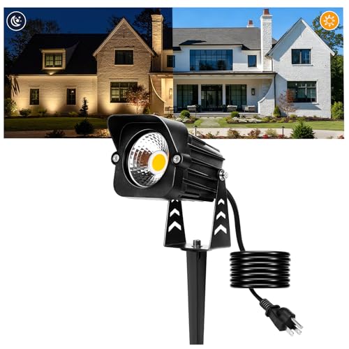 Dusk to Dawn Outdoor Lighting15W Spot Lights Outdoor with Photocell Sensor