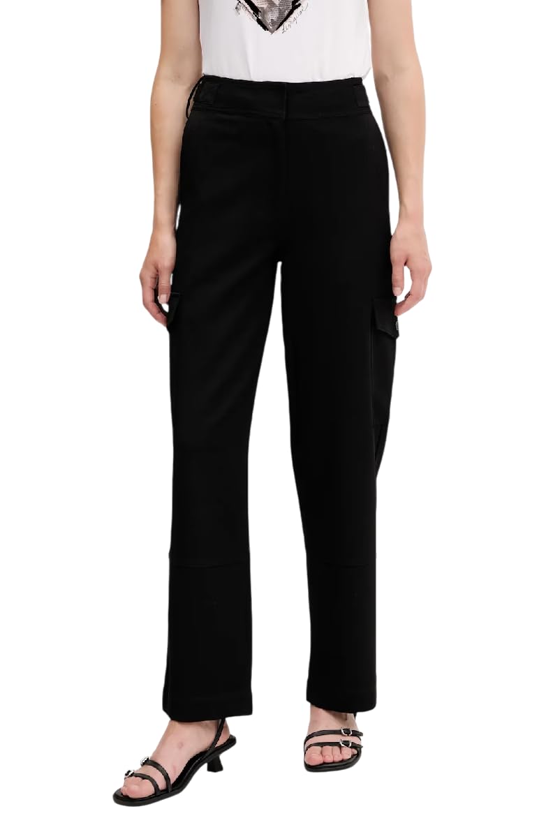 Desigual Damen Schwarz Pant_sagun, 2000 Black, Xl