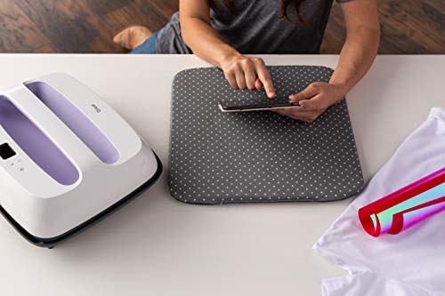 Cricut Easypress 2 Heat Press Machine (12 In X 10 In), Ideal For T-Shirts, Tote Bags, Pillows, Aprons & More, Precise Temperature Control, Features Insulated Safety Base & Auto-Off, Lilac #TOP4