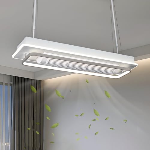 Image of Smartway - 80 Watt |65Cm|Paco Modern|Living Room|Dining|Bedroom Ceiling Fan Chandelier BLDC Noiseless Motor|Auto Rotatable Blower Fan 3 Color Mode (Warm Cold & Natural White) Remote & App